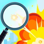 Magnifying Glass 3D icon