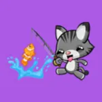 Baby Kitty Fishing icon