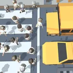 Keep Going - crosswalk icon