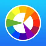 Harmony of colors icon