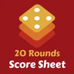 20 Rounds Score Sheet icon