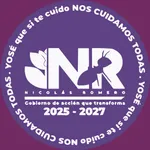 Botón Violeta Mujer Protegida icon