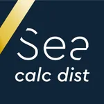 Sea/calc distance icon