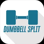 Dumbbell Split Workout icon