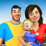 Super Mom Happy Family Sim icon