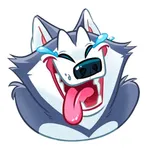 Husky Boy Emoji Stickers icon