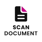 Scan Document: PDF & share icon