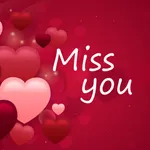 Miss you icon