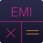 Calc for EMI: calculate loan icon