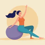 Stability Ball Workout Guide icon