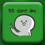 BB Never Tell Stickers HD icon