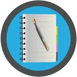 Notepad: notes, checklist icon