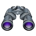 Binoculars 8X. SOS Morse Light icon
