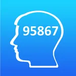 Memorize numbers training icon