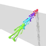 Human Bridge 3D icon