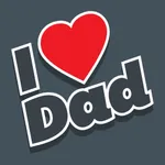 Father's Day Stickers & Wishes icon