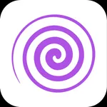 Flow Mindfulness game Lila icon