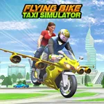 Modern Flying Bike Taxi icon