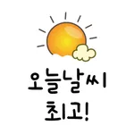 Todays weather for Korean icon