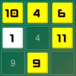 Swipe Block: Number Ascending icon