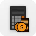 Inflation Calculator. Dollars icon