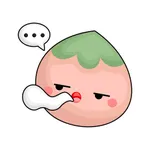 Peach Boy Sticker icon