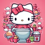 Hello Kitty friends, Lunchbox icon