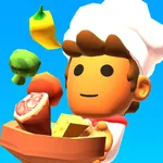 Chef stretch cooking icon