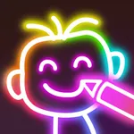 Sparkling Colors & Doodles icon