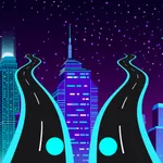 Neon Rush: Color Ball Road Run icon