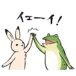 Animal Ukiyoe sticker1 (鳥獣戯画１) icon