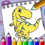 Coloring Book - Dinosaurs icon