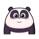 Friendly Panda Animated Emoji icon