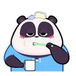 Funny Panda Animated Emoji icon