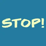 Stop! Random letter generator icon