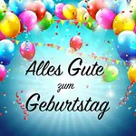 Geburtstag stickers icon