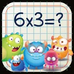 Multiplication games for kids! icon