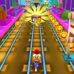 Subway Girl Runner Surf Game icon