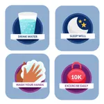 Stay well - memory game icon