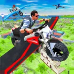 Flying Motorbike: Bike Games icon