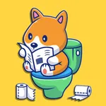 Hug Baby Corgi Stickers icon