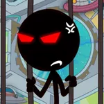 Stickman Prison Escape 3:Space icon