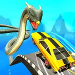 Mega Ramp High Jump Car Stunt icon