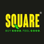 SQUARE BUY GOOD. FEEL GOOD icon