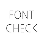 FontCheck icon