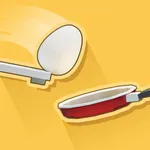 Egg drop 3D icon