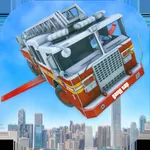 Real Flying Fire Truck Robot icon