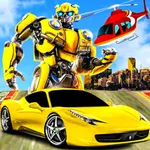 Robot Games Helicopter Car War icon