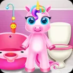 Rainbow Unicorn Daily Caring icon