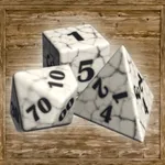 Rpg dice 3D icon